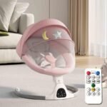 Baby Electric Smart Rocking Chair Coax Sleeping Multifunctional Cradle - Image 5