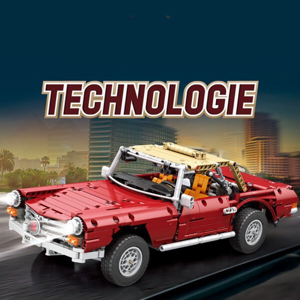 Remote Control Assembling Building Blocks Sports Car Model Educational Toys For Boys