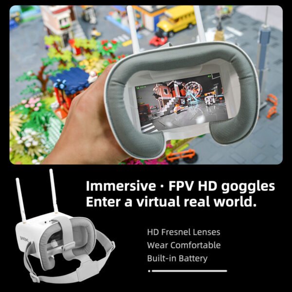 FPV Video Glasses Wireless Mini Q25 Remote Control Car