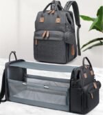Baby Diaper Bags Mummy Fold Bed Backpack Maternity - Image 2