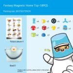 Children's Magnet Magnetic Building Blocks Large Particles Assembled Educational Toys - Image 5