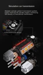 Building Blocks Sports Car Assembled Remote Control Toys - Image 3