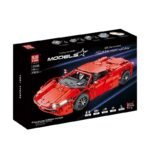 Red Spider Sports Car Electric APP Double Remote Control Small Particle Building Block Toy - Image 6
