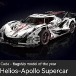 Apollo Sports Car Building Blocks Assembled Remote-control Automobile Toys - Image 10