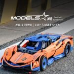 Remote Control Sports Car Model Educational Assembled Toys - Image 9