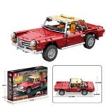Remote Control Assembling Building Blocks Sports Car Model Educational Toys For Boys - Image 8