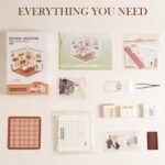 ROBOTIME DIY Miniature House Kit Dollhouse Model Building Craft Kit Birthday Creative Gifts For Adults Kids Girls Boys Warm Dining Room - Image 6