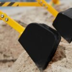 Only Supports Self Pickup  Kids Excavator Ride On Toys, Beach Toys Outdoor Sandbox Toy Excavator, Steel Excavator Crane Rotates 360 Degrees With Stable Base- Yellow - Image 6