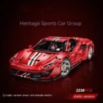 Building Blocks Sports Car Assembled Remote Control Toys