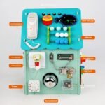 Montessori Early Childhood Education For Baby Busy House Box Diy Educational Toys - Image 7