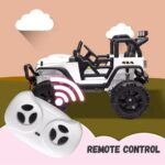 48.4 Large Ride On Car For Kids, Battery Powered Electric Car With 2 Seats, Remote Control, 14 Large Suspension Wheels, LED Lights, Music, Bluetooth For Boys & Girls,white - Image 6