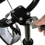 Toddler Scooter, White, Adjustable Handlebar, Kick Scooter For Kids 5,Dual Brakes, Inflatable Wheels - Image 7