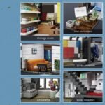 City Street View Building Lights Children Educational Assembly Building Blocks Toys Compatible - Image 2