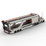 8 Grid Car Transport Big Rig Truck Assembling Educational Toys - Image 7