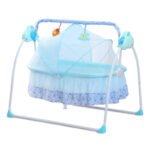 Newborn Automatic Bluetooth Baby Cradle Bed - Image 2