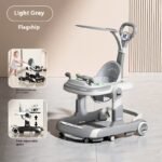 Baby Walker Lightweight Folding Multifunctional Anti-rollover - Image 10