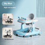 Baby Walker Lightweight Folding Multifunctional Anti-rollover - Image 9