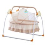 Newborn Automatic Bluetooth Baby Cradle Bed - Image 4