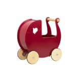 Sebra Baby Walker Moover Love Doll Stroller Small Wooden Baby Kids Over Home Stroller Toy - Image 4