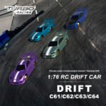 TURBO RACING MINI RC Electric Remote Control Model Car Drift Racing Adult Children's Desktop Toys