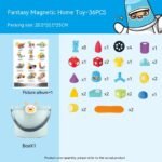 Children's Magnet Magnetic Building Blocks Large Particles Assembled Educational Toys - Image 3