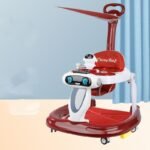 Baby Walker Anti-O-leg Baby Children's Multi-functional Anti-rollover Walker - Image 2