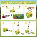 Water Sprinkler Toy For Kids Outdoor Water Toys For Yard Summer Lawn Pool Party Fun For Boys And Girls Water Toys For Kids Aged 3 And Above Yellow - Image 5
