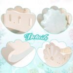 ROBOTIME Baby Doll Crib, Baby Doll Bed, Doll Rocking Cradle Baby Doll Accessories Furniture With Bedding For 18 Inch Dolls - Image 5