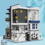 City Street View Building Lights Children Educational Assembly Building Blocks Toys Compatible - Image 5