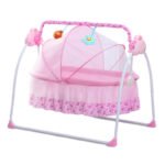 Newborn Automatic Bluetooth Baby Cradle Bed - Image 5