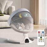 Baby Electric Smart Rocking Chair Coax Sleeping Multifunctional Cradle - Image 2