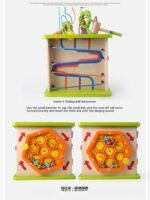 Happy Farm Game Box Bead-stringing Toy Treasure Chest Complex Beaded Baby Large Baby Children Educational Toys - Image 2