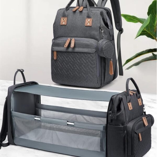 Baby Diaper Bags Mummy Fold Bed Backpack Maternity