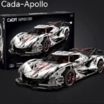 Apollo Sports Car Building Blocks Assembled Remote-control Automobile Toys - Image 5