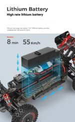 Remote Control Car Four-wheel Drive Electric Racing Car 1 To 12 Toy Car - Image 2